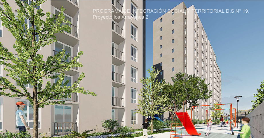 Vista referencial proyecto Los Arrayanes 2