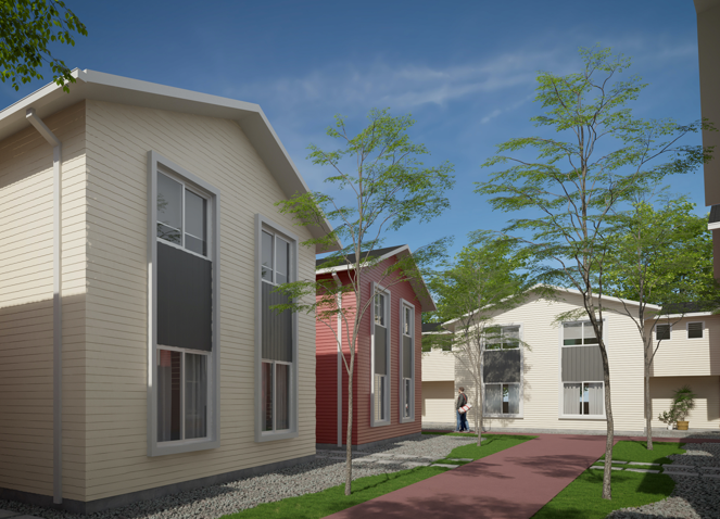Vista referencial proyecto Puerta Sur 9 B